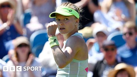 Eastbourne 2024: Harriet Dart beats Marie Bouzkova in first round.